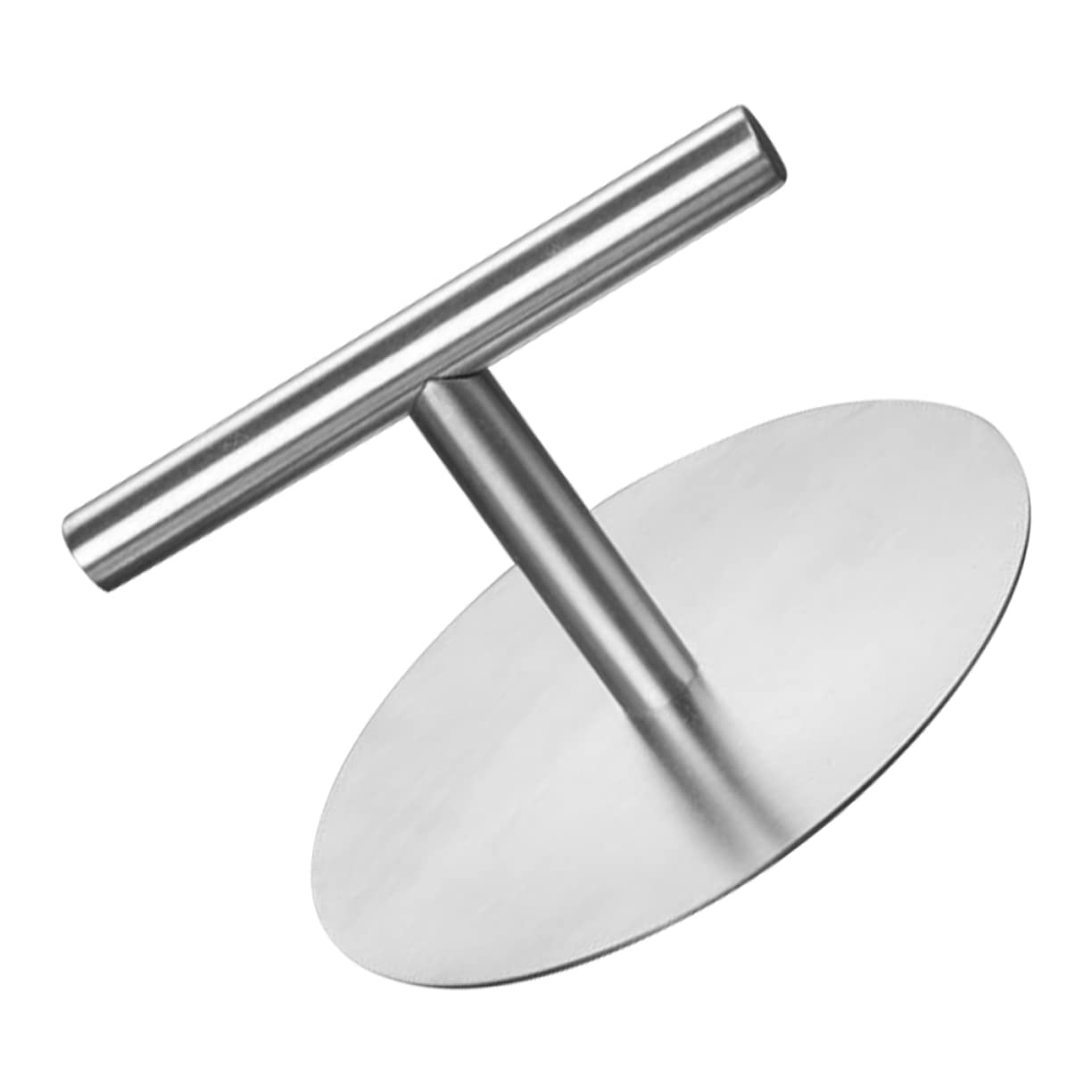 Mikikit Stainless Steel Burger Press Durable Meat Press Mold for Home Cooking for Patties BBQ Grilling and Fast Food Restaurants Heavy Duty Pastry Pressing Tool