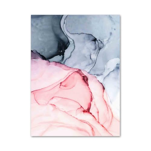 Pósteres y láminas nórdicas de rosas abstractas para decorar paredes de la cocina y el salón 2