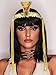 CAKURE Egyptian Headpiece Gold Cleopatra Headband Cleopatra Hair Accessories for Women
