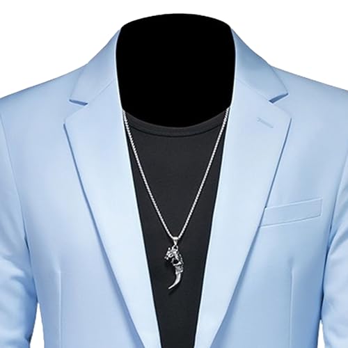 Men's Stylish Versatile Blazer Slim Fit Business Casual Suit Jacket Plus Size Solid Color Work Sport Coat2