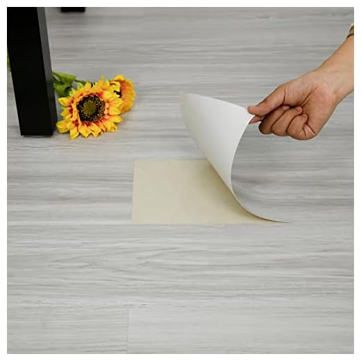 Peel and Stick Floor Tile, Vinyl Plank Flooring, Natural Wood Look, Self Adhesive Durable and Waterproof for Transfer Bedroom, Kitchen, RV, Bathroom and Living Room, 35in×6in,(10 PCS)
