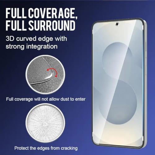 Image of 9H Tempered Glass Screen Protector for Vivo V23e - Anti-Scratch, HD Clear, Bubble Free, White Edge | Pack of 10