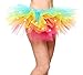 Rainbow Tutu for Women Led Light Up Neon Party Dance Tutu Skirt, Rainbow
