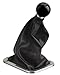 Lokar 70-BAF1 Hi-Top Rectangular Boot with 3/8" -24 Thread Billet Aluminum Bezel