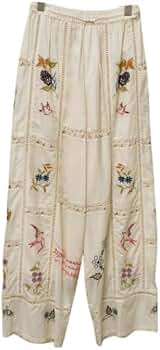Amazon | [トゥデイフル] Embroidery Patchwork Trousers 12510701