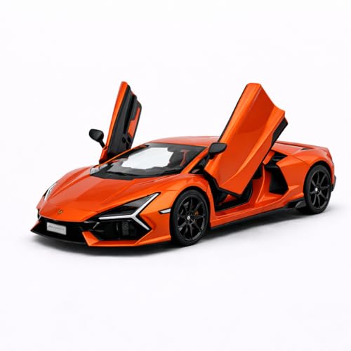Image of Wizplex MSZ Official Licensed Lamborghini Revuelto Diecast Model Car 1:32 Scale | Light & Sound | Pull Back Action | Metal Supercar Toy | Collectible Display & Gift