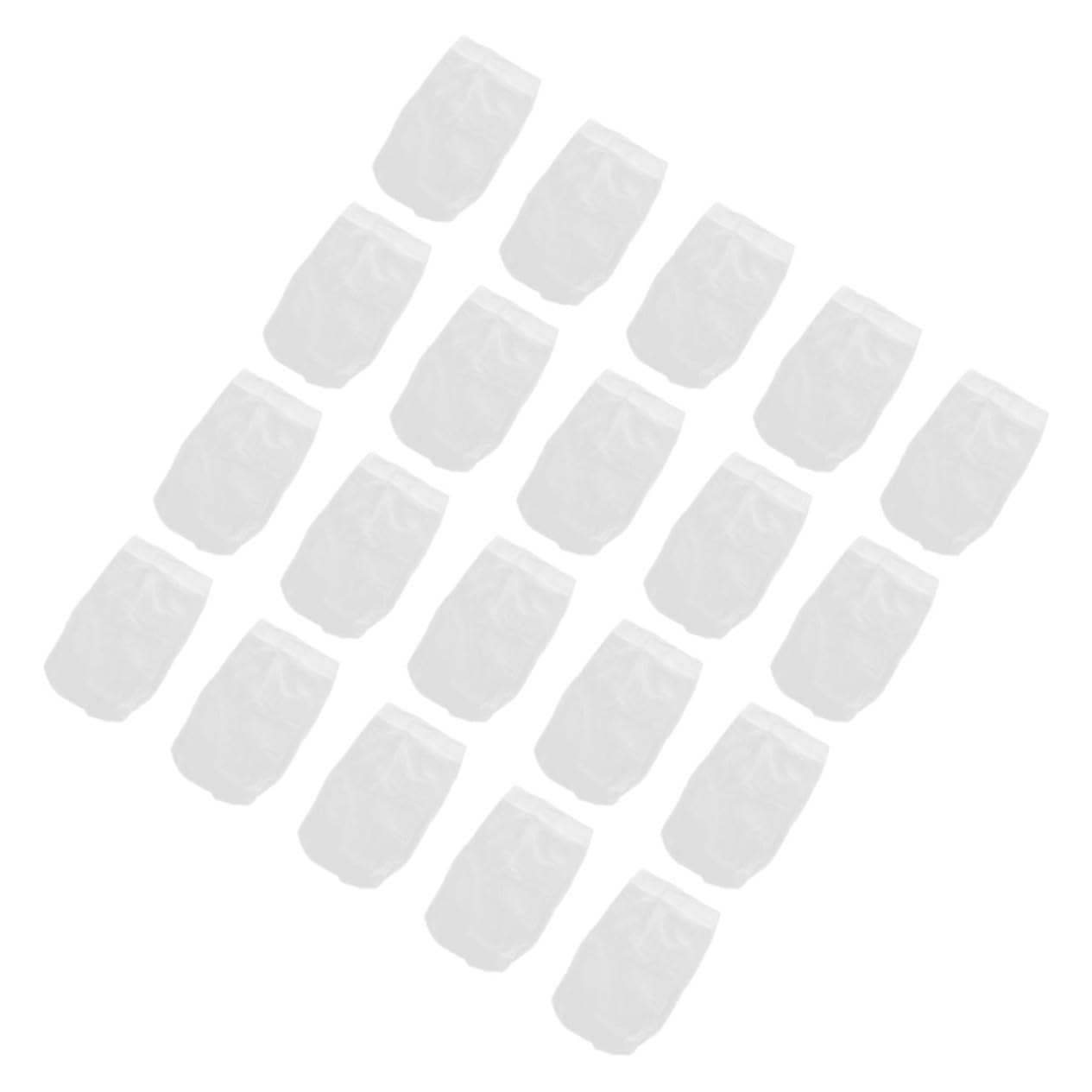Sosoport 2 Series Bolsa De Medias De Coladores Pequeño Limpiador Cesta del Filtro del Skimmer De La Piscina Redes Limpieza Quinielas Malla De Nylon Superfina Elástica Fuerte 20 Piezas*2