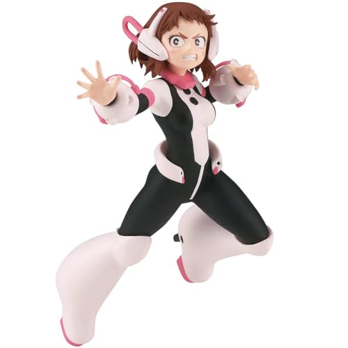 Xinchangda MHA Uraraka Ochako Figure Anime Uraraka Ochako Action Figure Statue PVC Anime MHA Figurine Model Collectibles Tabletop Decorations