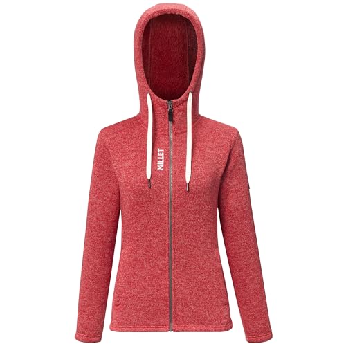 Chaqueta polar con capucha MILLET Chamonix de mujer en color cálido para montaña