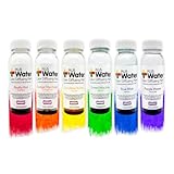 Just Add Water!: Transform each concentrate bottle into brilliant liquid watercolor paint—no spills, no waste, no mess 6 Brilliant Colors: Really Red, Orange You Happy, Sunshine Yellow, Green Machine, True Blue, and Purple Power. Customizable Color I...