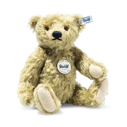 Steiff 000713 Classic 1920 Teddybär, Hellbraun, 25 cm