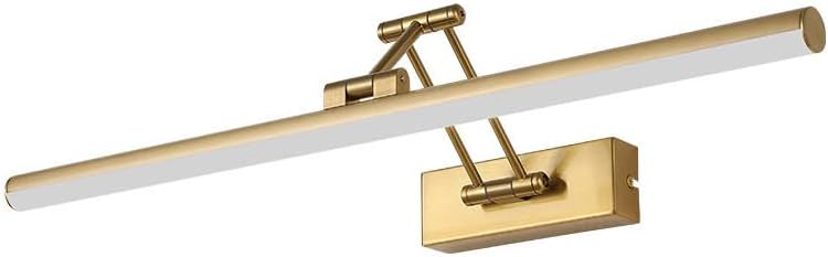 12W Wall Mount Vanity Lighting Fixture Mirror Front Light Retractable and Foldable Full Spectrum High CRI for Mirror Cabinets; Picture Light Painting Bronze
