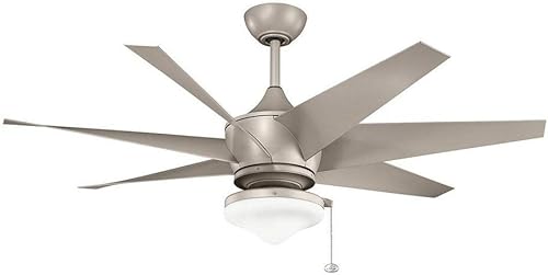 Miniatura 2 de Kichler 310112ANS - Ventilador Lehr II de 54 pulgadas, plata satinada antigua