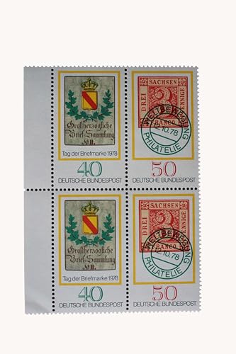 Robbert´s Briefmarken Deutschland MiNr. 980-81, Tag der Briefmarke : Weltbewegung Philatelie, V-Block postfrisch
