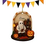 Dekoration | 2D Acryl Halloween Deko | Raumdekoration Für Decke Wand Tür Kaminkamin | Wohnzimmer Schlafzimmer Büro Wohnung Einkaufszentrum Café