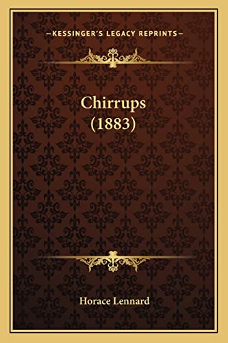 Chirrups (1883)