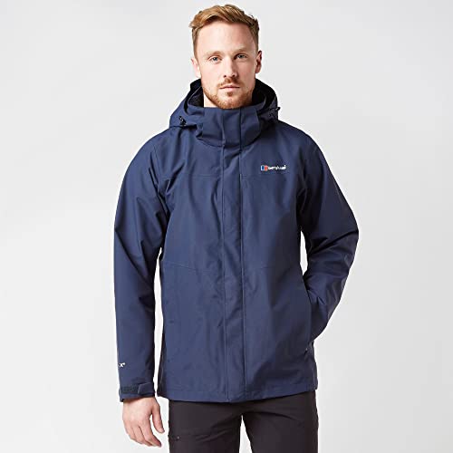 Berghaus Men's Maitland GORE-TEX IA Waterproof Jacket with 3-in-1 Compatibility, Mens Raincoat, Men's Hiking & Outdoor Recreation Clothing, Blue, XXL - Image 7