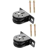 Toyvian 2 Ensembles Poulie De Levage Poulie De Gymnastique Acier Lait Ascenseur Ajustable ...