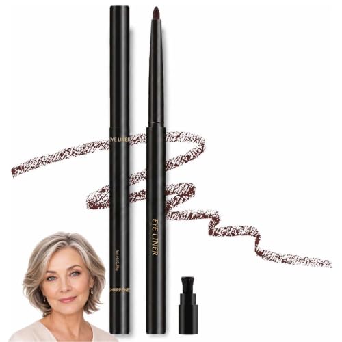 Image of Soft Brown Waterproof Eyeliner Pencil, Long-Lasting, Smudge-Proof