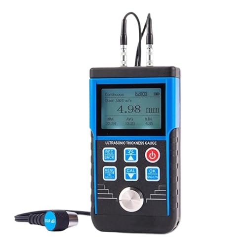 Medidor de Grosor Ultrasonico para Metal y Pintura de Autos (Azul) miniatura 1