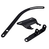 GSKMOTOR Black Alternator Bracket for Small Block Chevy SWP SBC 283 305 327 350 Short Water Pump Dri