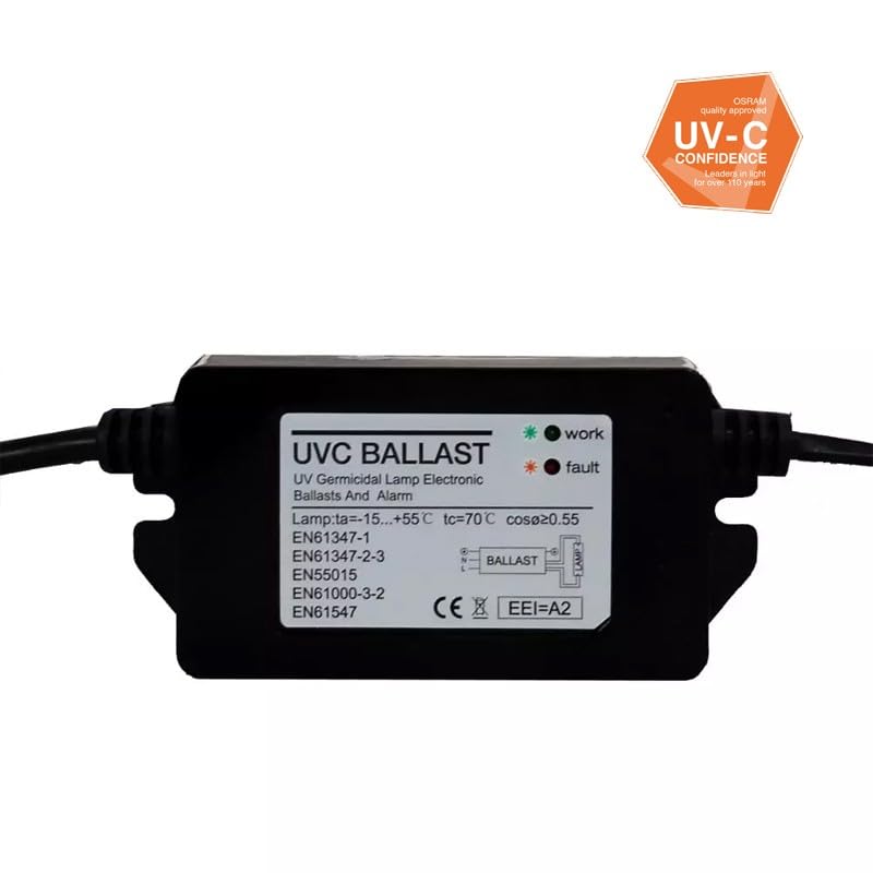6 GPM 25W Esterilizador Ultravioleta UV desinfección Agua de Acero Inoxidable 304 ROTEK