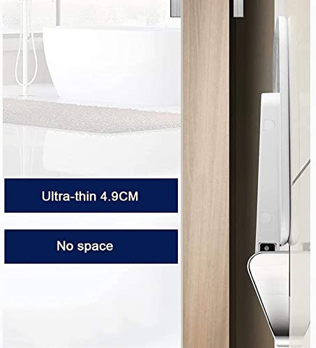 Banco de ducha de pared resistente y taburete de baño plegable accesorio 6