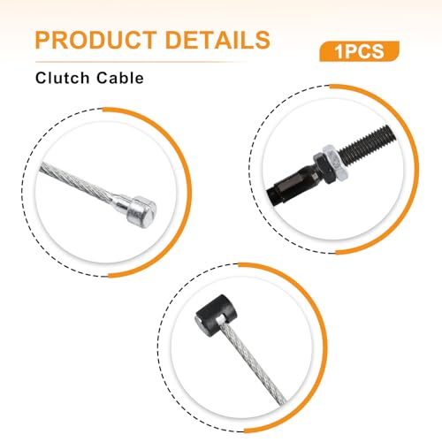 22870-MEG-000 Clutch Cable for Honda Shadow Aero Phantom VT750CA VT750RS by Valorup - Image 3