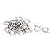 New Lon0167 M6 Stainless Featured Steel D Ring reliable efficacy Bow Shackle U Lock Wire Rope Fastener Silver Tone 20 Pcs(id:8af af 13 e8f)