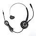 Produktbild Kundenservice-Headset, einziehbarer Kopfbügel Ergonomisches Design Callcenter-Headset Professionelles kabelgebundenes Headset für Festnetz-/Desktop-Telefone(VH520-3.5 (Einohr))