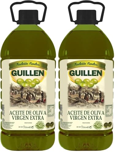 Guillén - Aceite de Oliva Virgen Extra - Garrafa 5 L (Paquete de 2)
