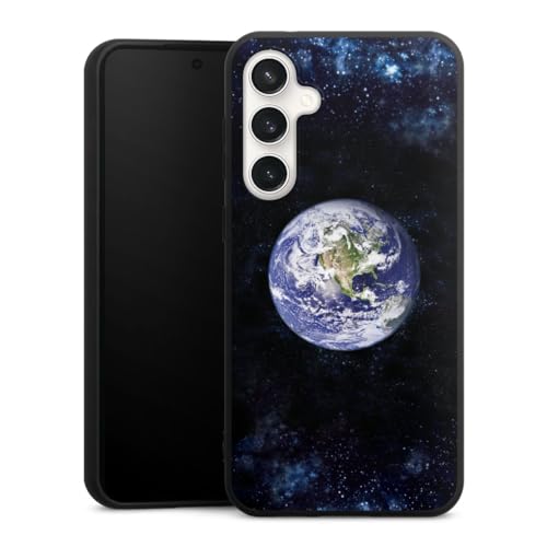 Coque en silicone Galaxy S23 FE DeinDesign avec motif planète Terre