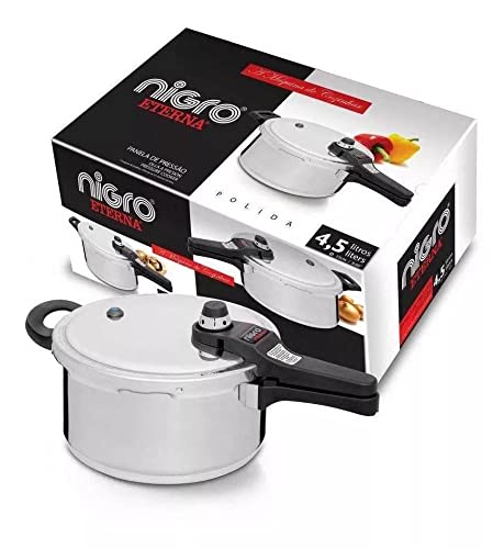 Panela de Pressão 4,5 Litros Polida Nigro com Nfe