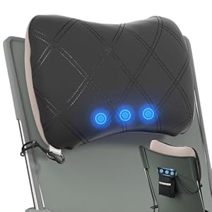 Titanker Inflatable Camping Pillow – Portable Backpacking Pillow Magnet Fixation No Band Limit, Camp Pillow with Washable Cover 2-in-1, Small Blow up Inflatable Pillow for Camping Hiking Beach Travel