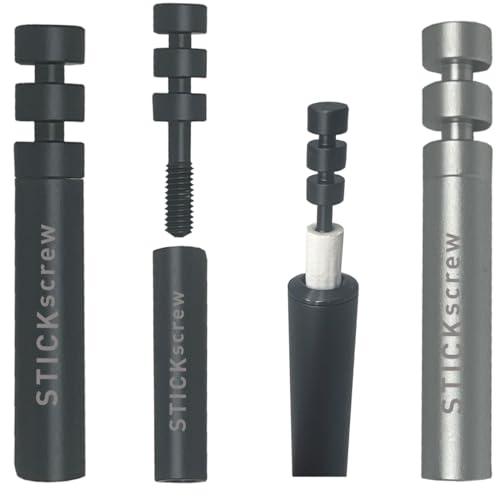 Stickscrew Smart Embroidery Puller Removes Broken Terea Filters and Makes The Holder Free - Compatible with IQOS Iluma Prime One Terea, Anthracite