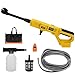 Akku Hochdruckreiniger für Dewalt Akku 20V, Mobile Hochdruckreiniger mit Schlauch Tragbarer Hochdruckreiniger für Terrasse, Auto,Fenster, Rasen (ohne Akku)