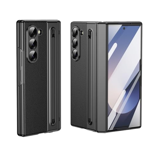 Étui de protection pliable Samsung Galaxy Z Fold 6 5G coque antichoc cuir PU