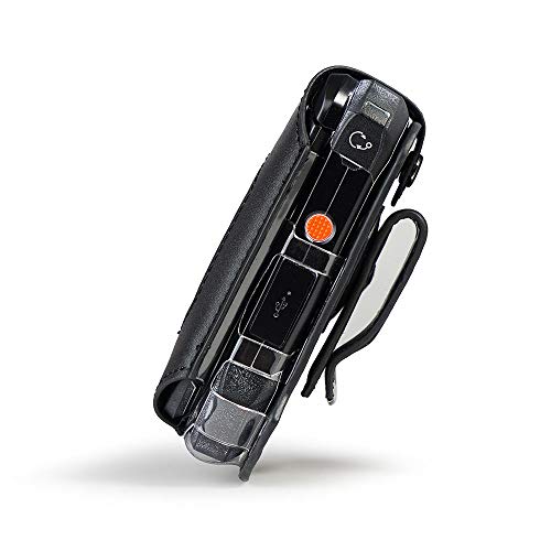 Beltron Leather Fitted Case For Kyocera Duraxv Extreme E4810 Verizon Flip Phone - Features: Rotating Belt Clip, Screen & Keypad Protection, Secure Fit #TOP3