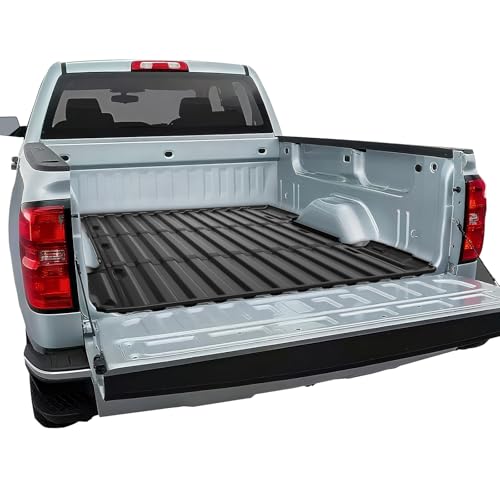 AOMSAZTO 6.6ft Truck Bed Mat for Chevy Silverado/GMC Sierra 1500 2007-2018 & Chevy Silverado/GMC Sierra 2500HD/3500HD 2007-2019 Standard Box Size(78.7''-78.8''), Not for 2007 Classic