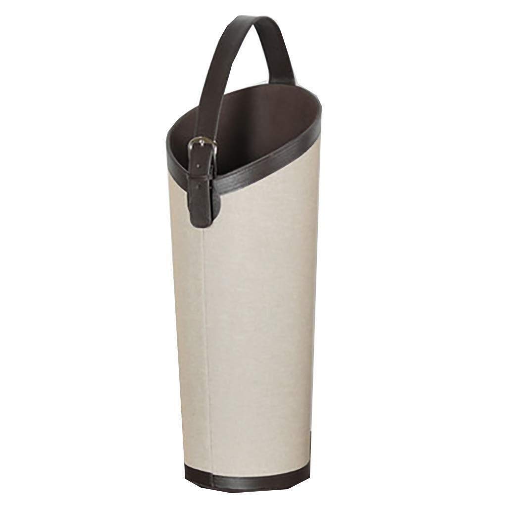 Porte-parapluie en cuir design élégant pour sublimer l'entrée