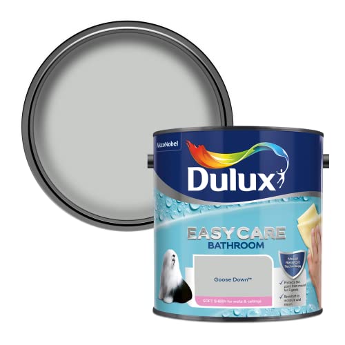 Dulux Easycare bathroom Soft Sheen Paint - Goose Down - 2.5L