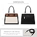 LOVEVOOK Purses for Women, Handbags for Women Tote Shoulder Bag Satchel and PU Leather Top Handle for ladies