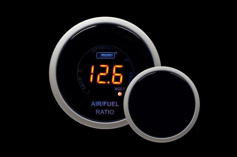 Prosport Performance Narrowband Air Fuel Ratio + Volt Gauge Kit -Amber Digital Display