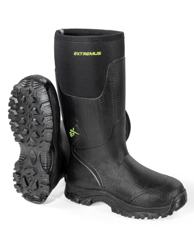 Image of Extremus by KastKing MudRidge Rubber Boots for Men, 100% Waterproof Boots
