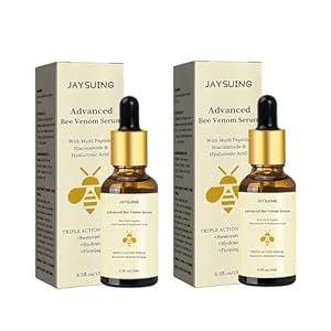 2 stuks anti-aging bijengift serum, Bee Venom anti-rimpel essentie, hydraterend en voedend gezichtsserum, honing, schoonheid, huidverzorgingsserum voor mannen en vrouwen
