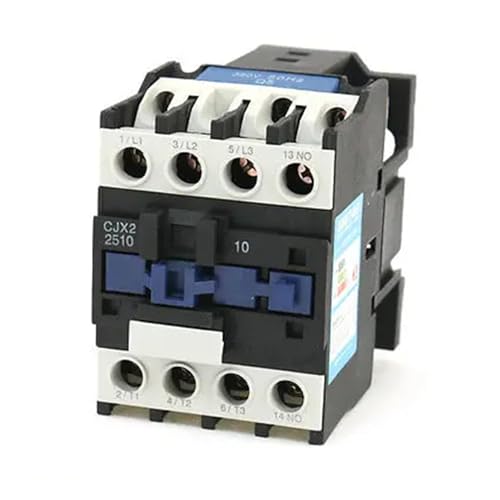 Contacteur CJX2-25 3 pôles pour stabiliser la commande de moteur sur réseau 380V AC