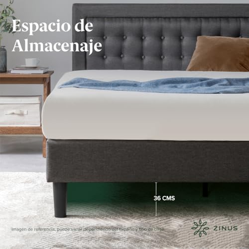 La Mejor Selección de Bases de Cama de Madera los preferidos por los clientes. 12 Bases de Cama de Madera marca Zinus (3)