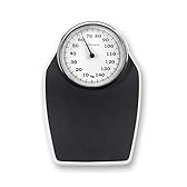 Medisana PSD Bilancia Personale Meccanica Fino a 150 kg, Analogica, Scala Retrò in Design Classico e Su Larga Scala in un Imballaggio Privo di Frustrazioni e con Copertura in Vetro Rinforzato