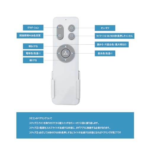 OCIOC LEDシーリングライト RGB間接光 8292 の商品画像 3