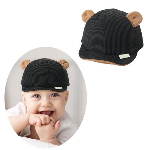 Baseball Cap, Adorable Hat Soft Corduroy Caps for Infants Aged 6-18 Months for Sensitive Skin2